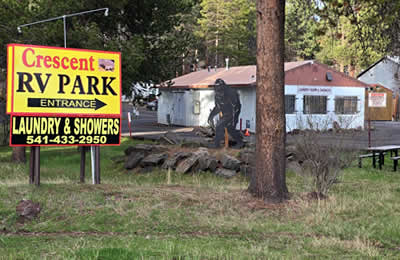 RV Park Amenities Crescent Oregon